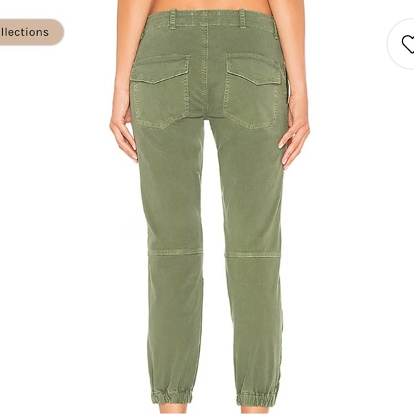 NWT nili lotan cropped military pant camo green size 2 - Picture 4 of 10